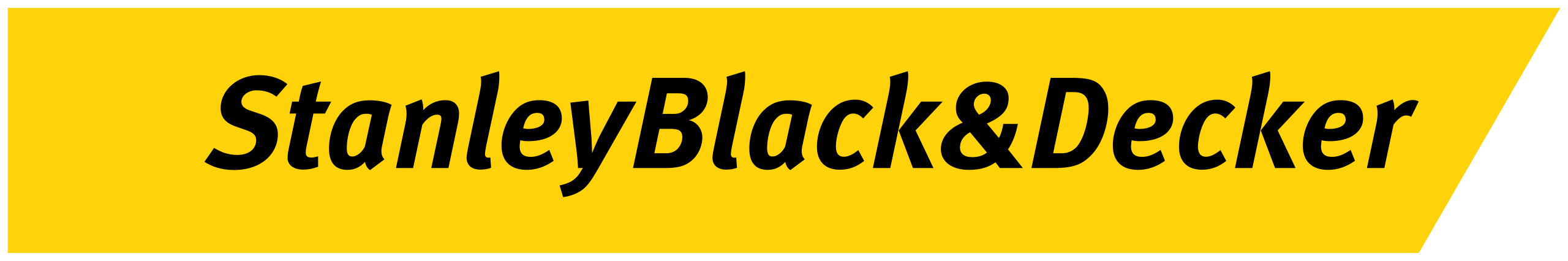 A yellow background with black writing on it.